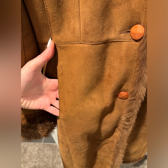 Real shearlings winter coat - Picture 6 of 12